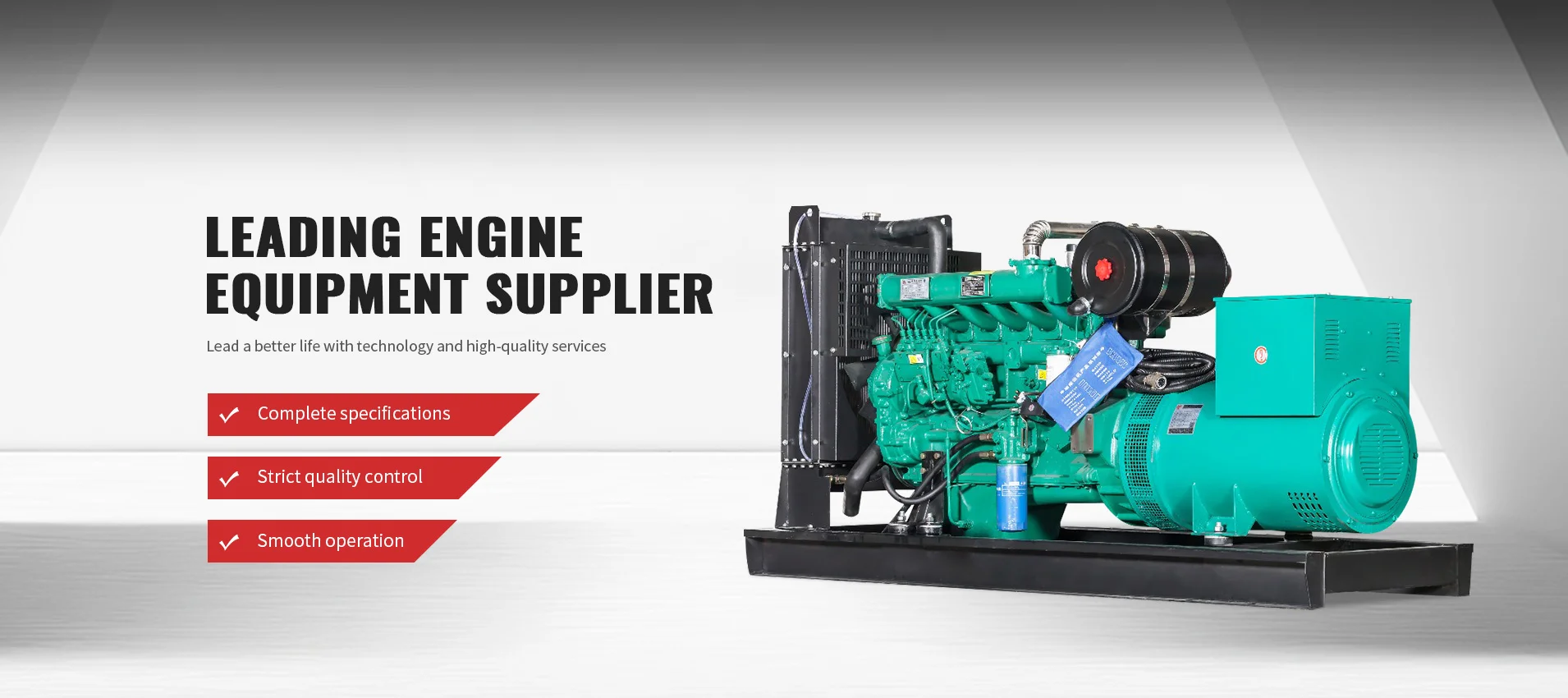 Generator set banner 2
